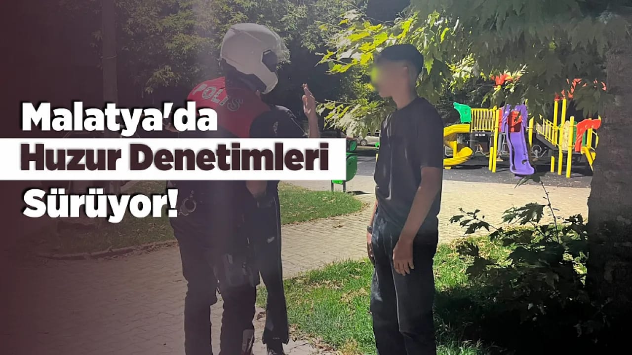 Malatya'da Güvenlik Uygulaması Sonuç Verdi! Aranan Şüpheli Gözaltında