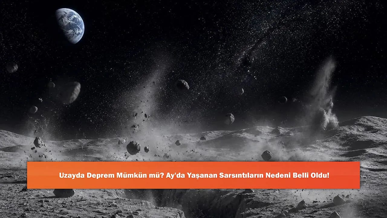 Uzayda Deprem Mümkün mü? Ay'da Yaşanan Sarsıntıların Nedeni Belli Oldu!