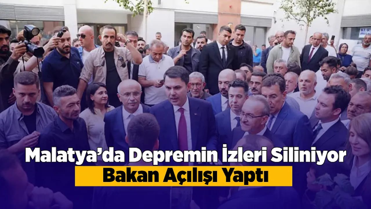 Bakan Malatya'da Depremzede Ailenin Evine Konuk Oldu