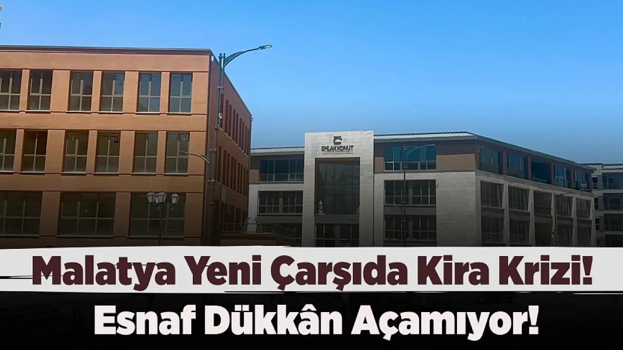 Akpınar Çarşısı'nda Anahtar Teslim Edildi, Esnaf Kira Engelini Aşamadı