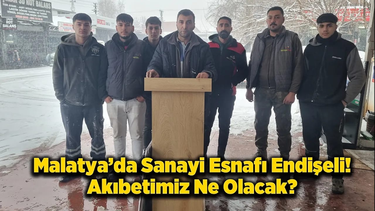 Malatya'da Sanayide Bir Dükkan İçin Üç Dükkanın Yıkılacağı İddiası!
