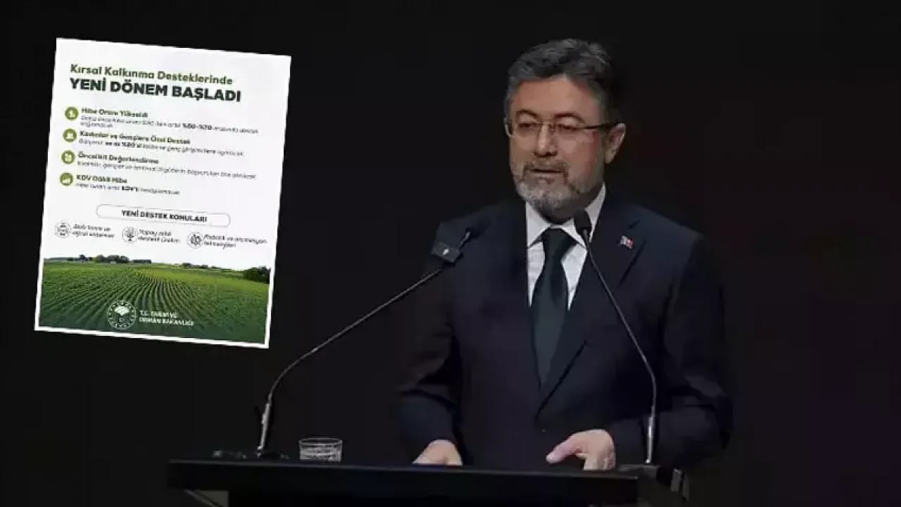 Bakan Yumaklı, Tarım Desteklerinde Yeni Dönemin Başladığını Duyurdu