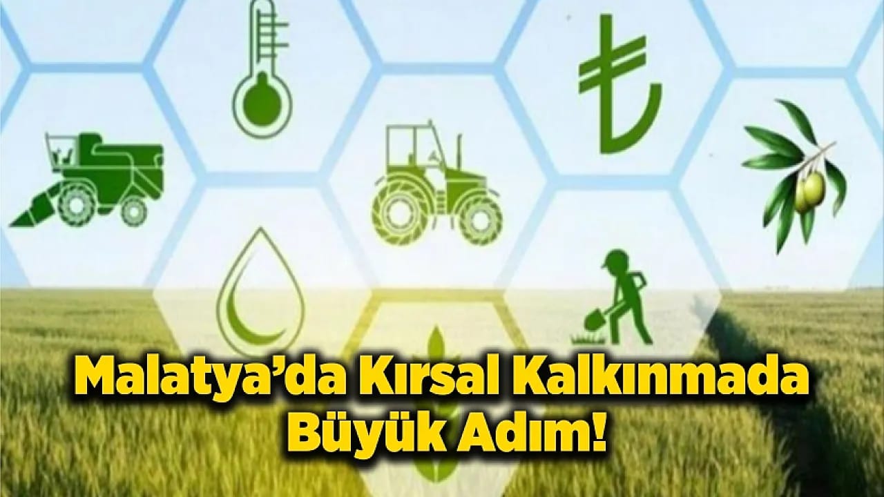 Malatya'da Tarımda Destekler Güçleniyor