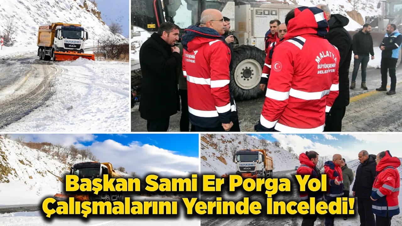 Başkan Er'den Yol Çalışmalarına Denetim!