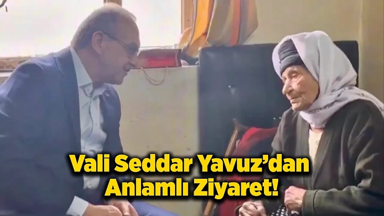 Malatya'da 90 Yaşındaki Bessey Nine'ye Vefa Ziyareti