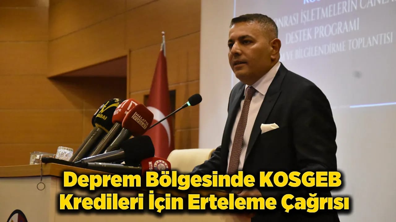 Sadıkoğlu: Esnaf Krediyi Ödeyemez