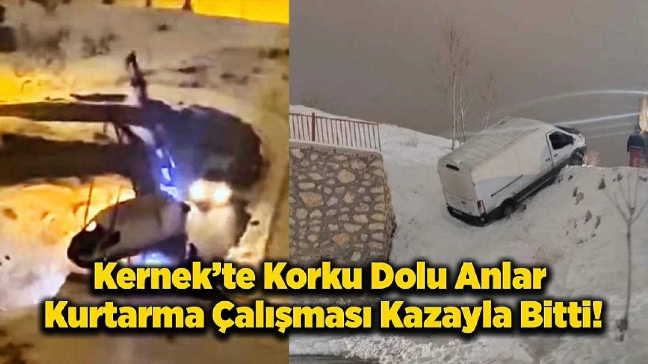 Malatya Kernek'te Kurtarma Operasyonu Kazayla Bitti