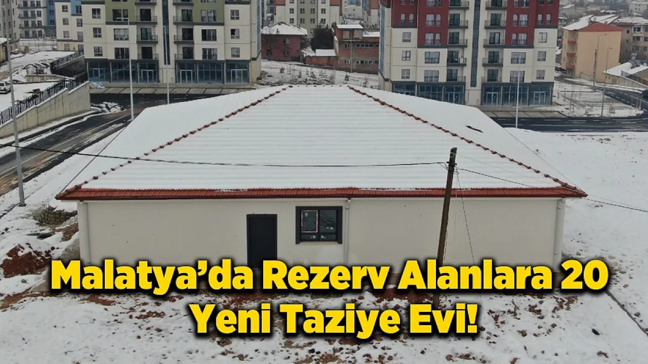 Malatya'da Çadır Devri Kapanıyor!