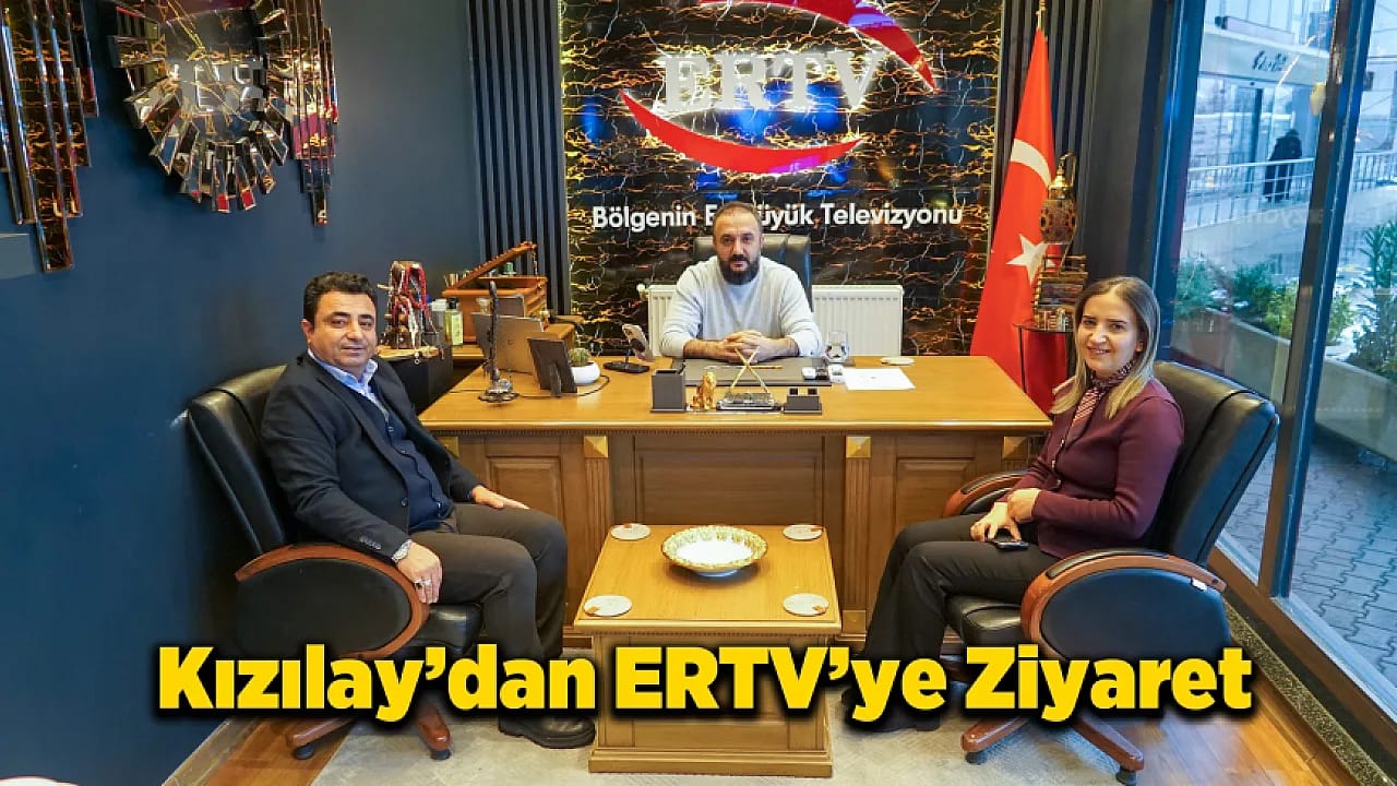 Kızılay'dan ERTV'ye Gazeteciler Günü Ziyareti!