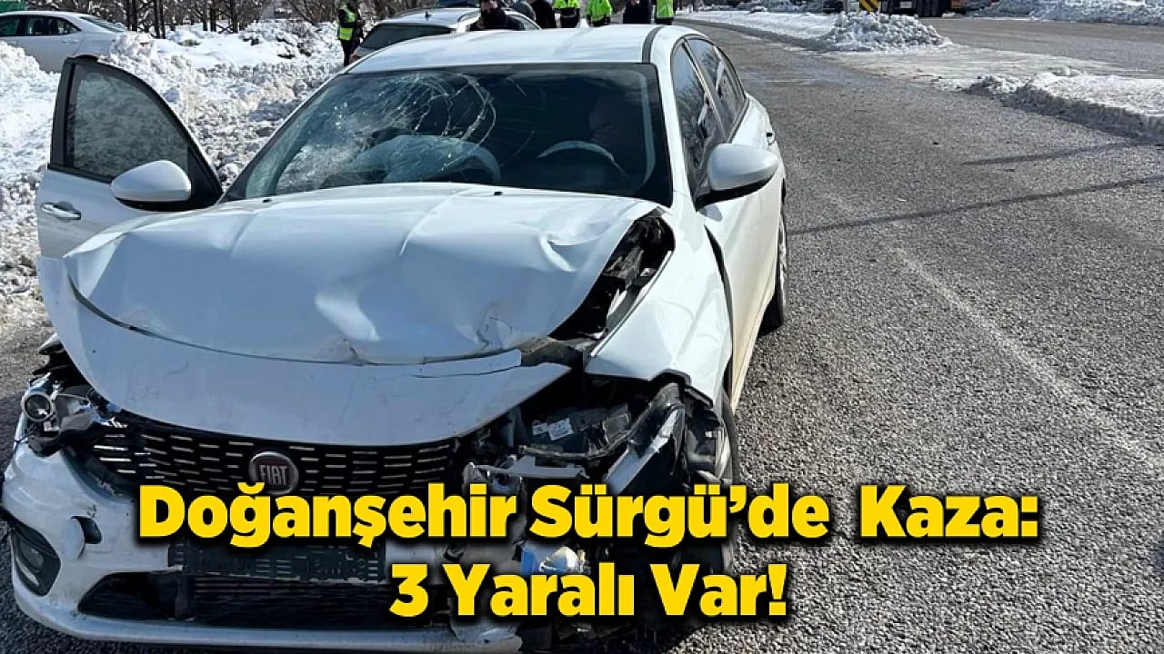 Malatya-Adıyaman Yolunda Trafik Kazası!