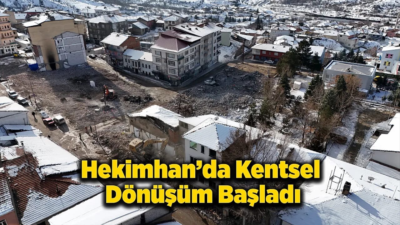 Malatya'da Depremden Etkilenen İlçe Yeniden İnşa Ediliyor