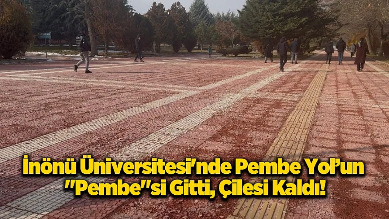 İnönü Üniversitesi'nde Arazi Yolu Manzarası!