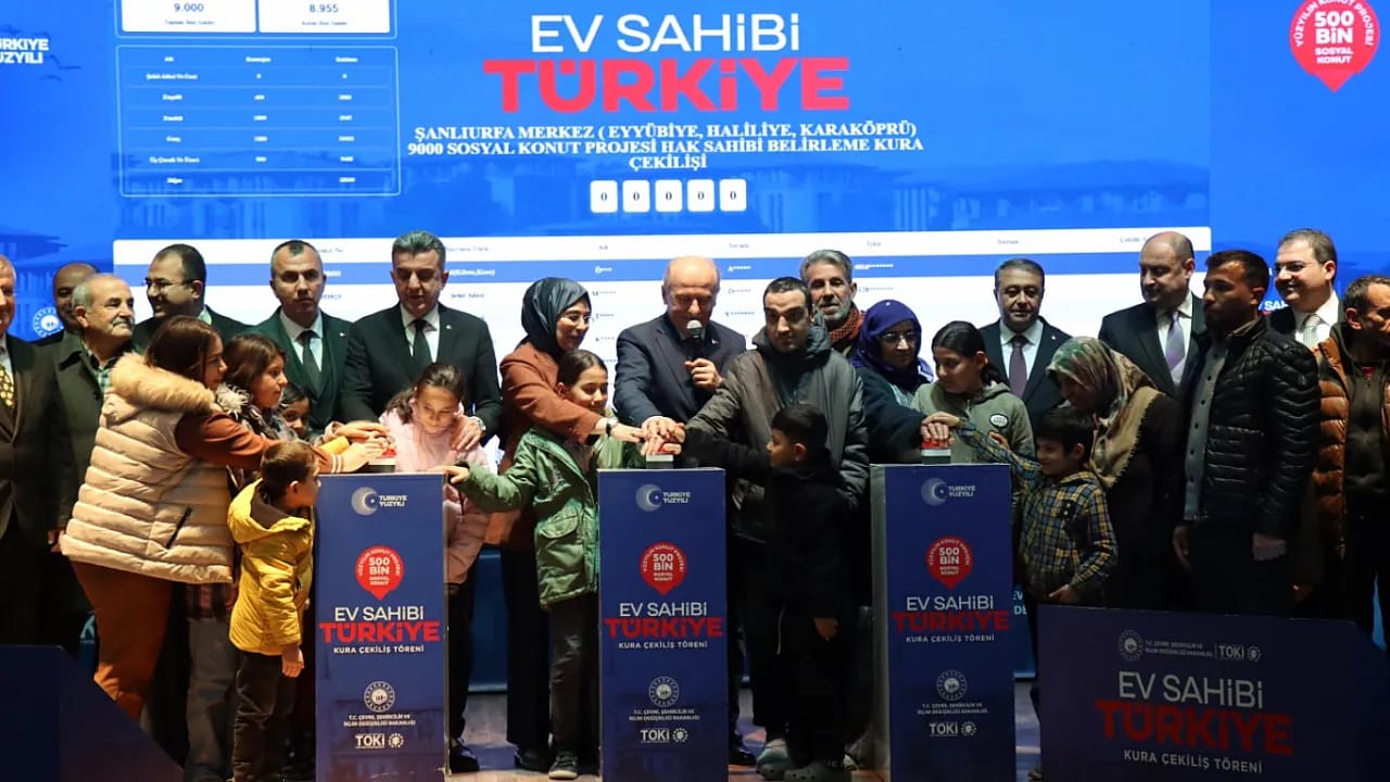 Şanlıurfa Sosyal Konut Kura Sonucu - Sıralı Liste