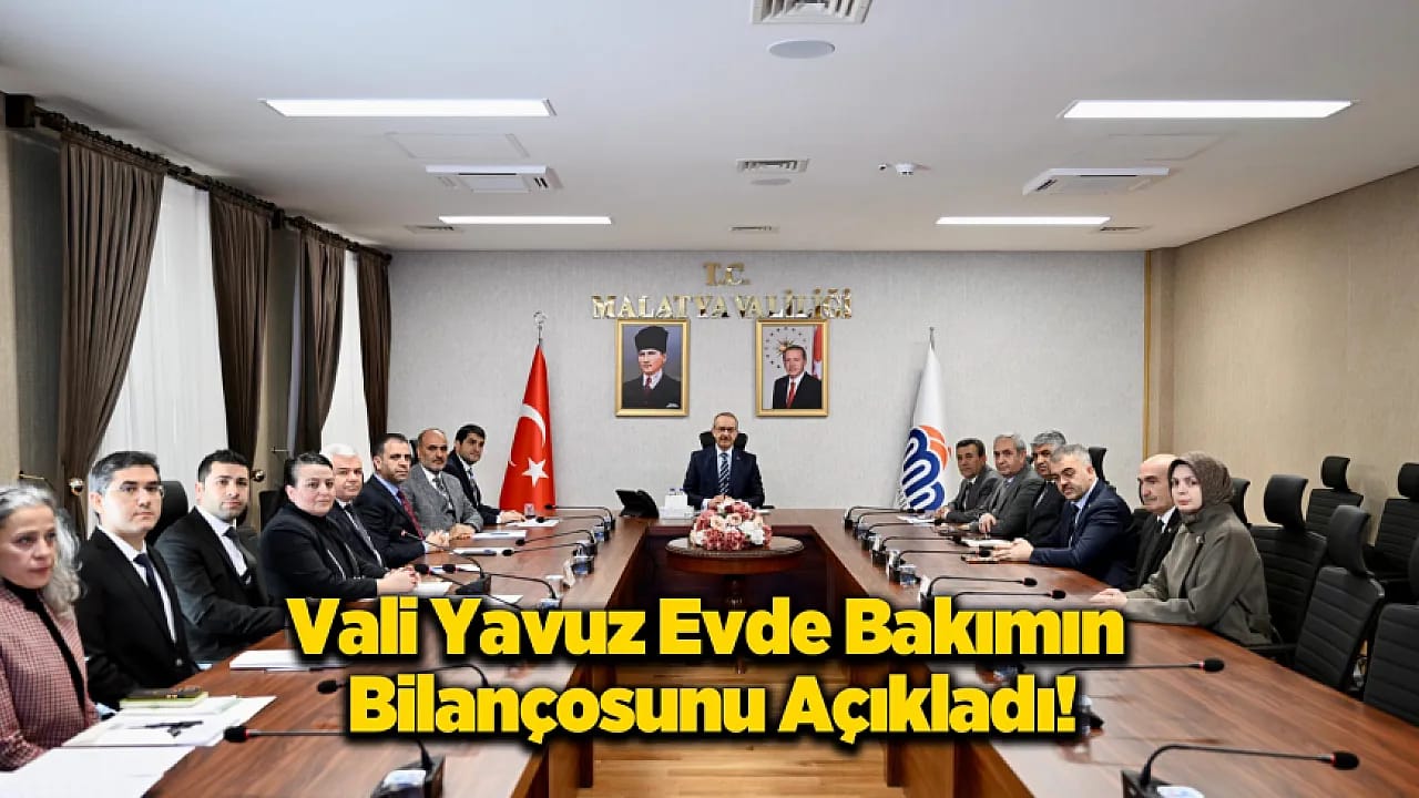 Malatya'da Evde Sağlık Hizmetinde Rekor Sayı!