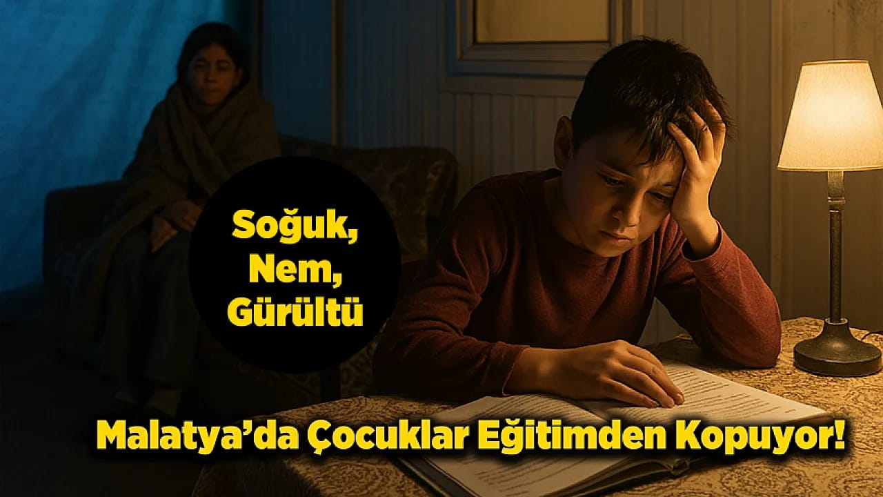 Malatya'da Depremzede Çocuklar Eğitimden Uzaklaşıyor!