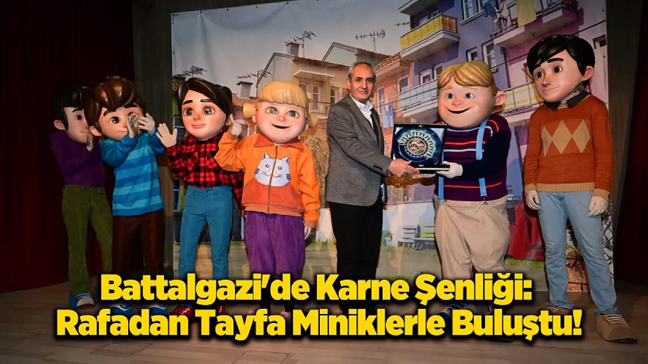 Rafadan Tayfa Malatyalı Çocukları Coşturdu!