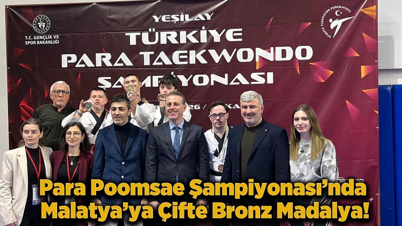 Malatya'lı Sporculardan Ankara'da Madalya Sevinci