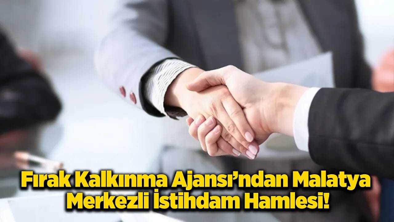 Malatya Fırat Kalkınma Ajansı Personel Alımı İlanı Yayınlandı!