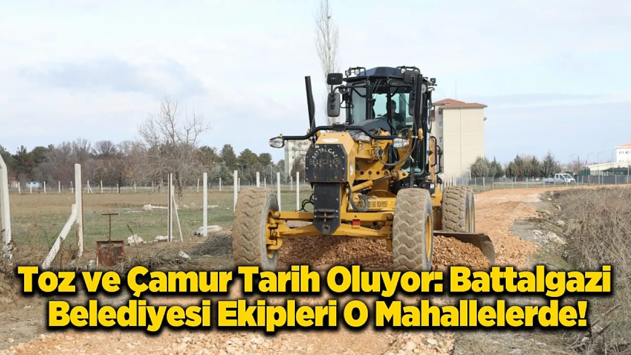 Sürücülerin Yüzü Gülecek: Battalgazi'de Yol Konforu İçin Adım!