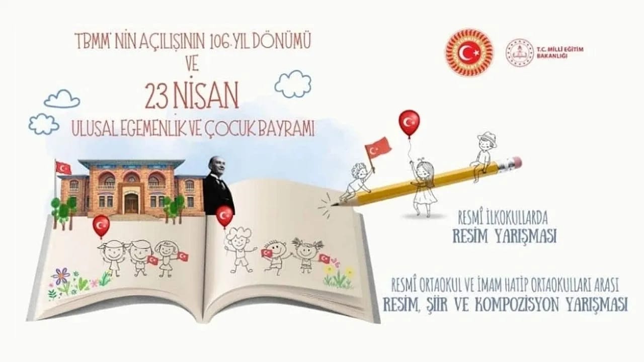 Milli Eğitim Bakanlığı 23 Nisan Temalı Sanat Yarışması Başvurularını Başlattı