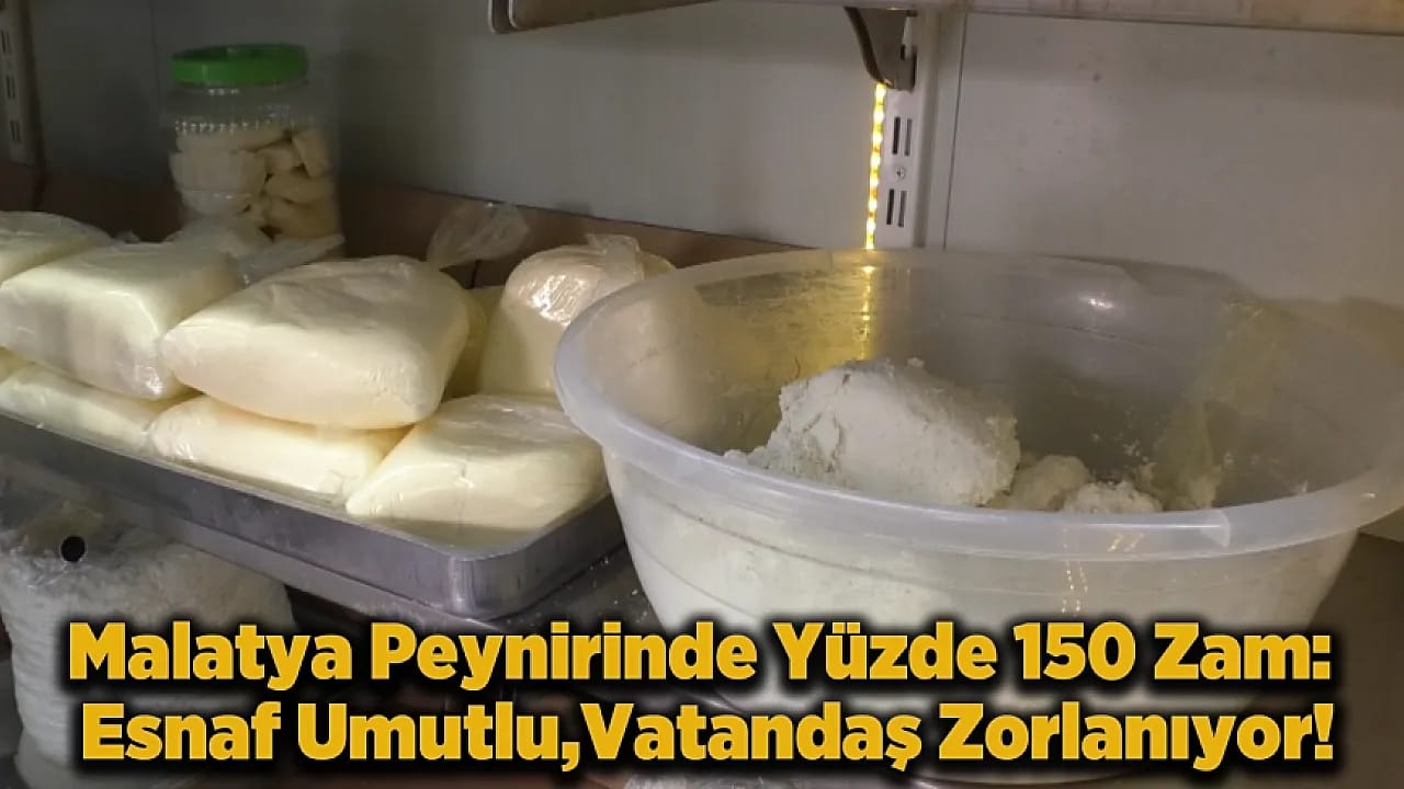 Kilosu 250 TL'den Satılan Malatya'nın Yerli Peyniri Ramazan Sonrası Canlanmayı Bekliyor
