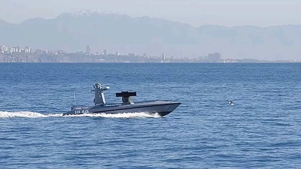 Mavi Vatanın Yeni Muhafızı Silahlı İnsansız Deniz Aracı Envanterdeki Yerini Aldı