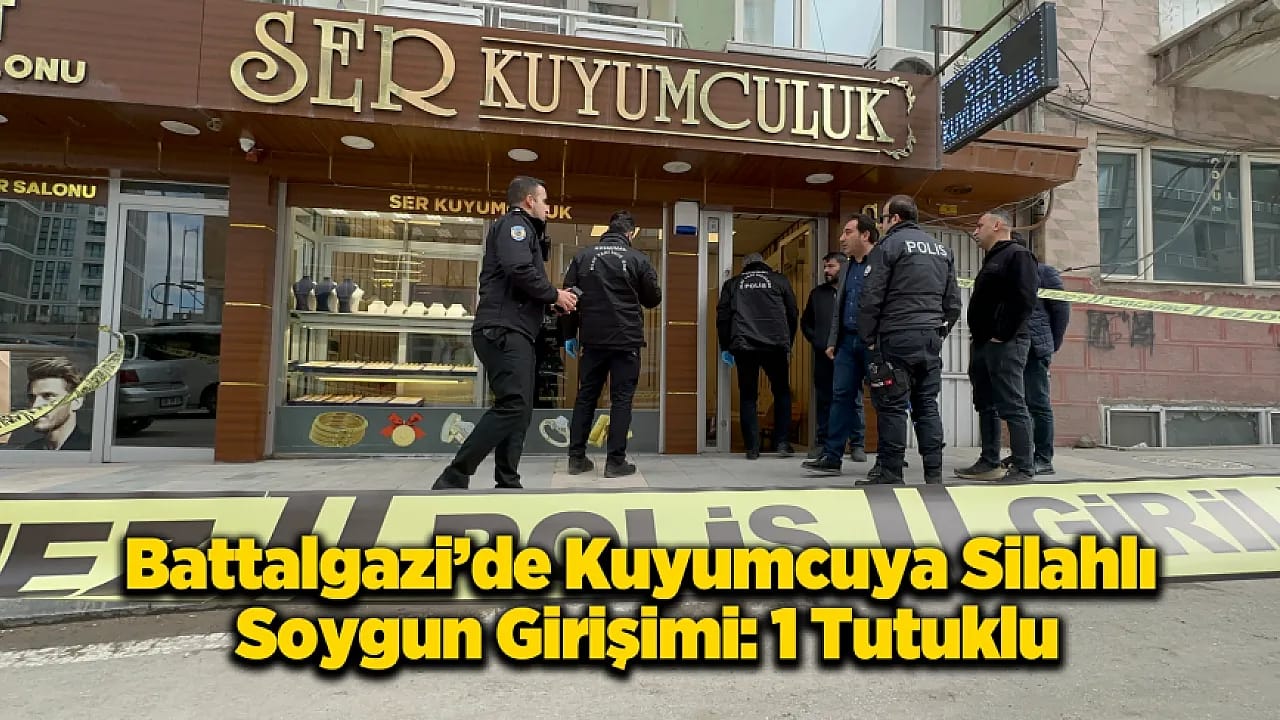 Malatya'da Soyguncunun Planını Bozan Çığlık: Silahı Çekti Ama Eli Boş Kaçtı!