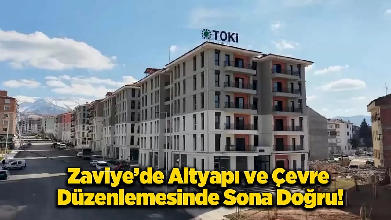 Vali Yavuz Zaviye Mahalle'sindeki Son Durumu Paylaştı!