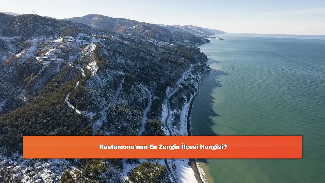 Kastamonu'nun En Zengin İlçesi Hangisi?
