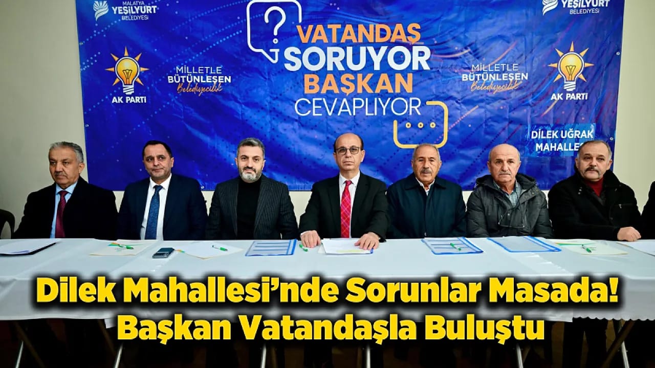 Dilek'te Altyapı Talepleri Gündemde! Geçit: Talepler Çözülecek!