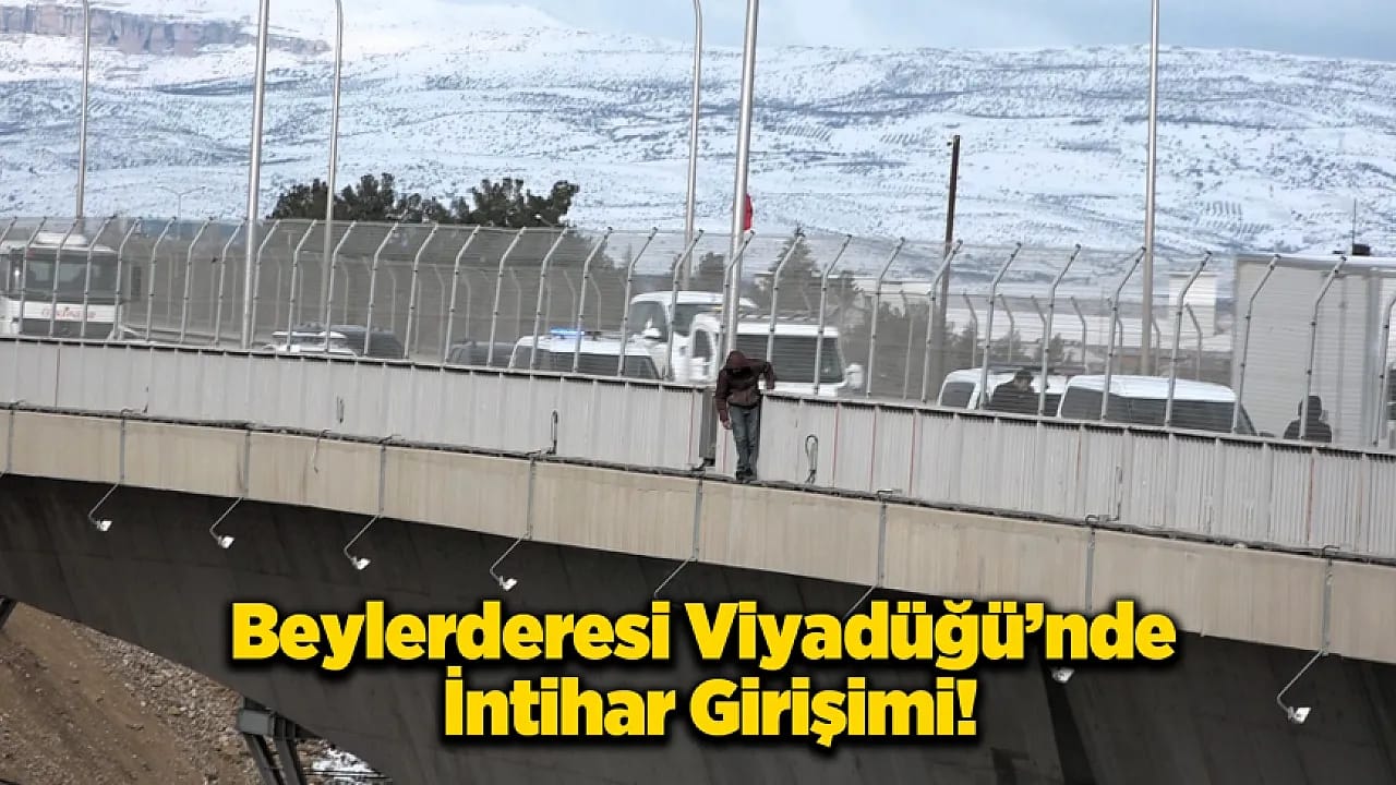Beylerderesi Viyadüğü'nde Saatler Süren İkna Mesaisi!