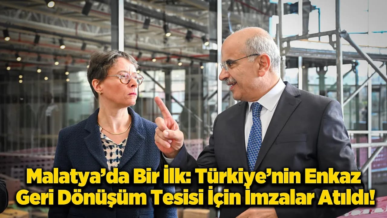 Malatya'da Enkazlar Hayat Buluyor: Türkiye'nin İlk Geri Dönüşüm Tesisi İçin İş Birliği!