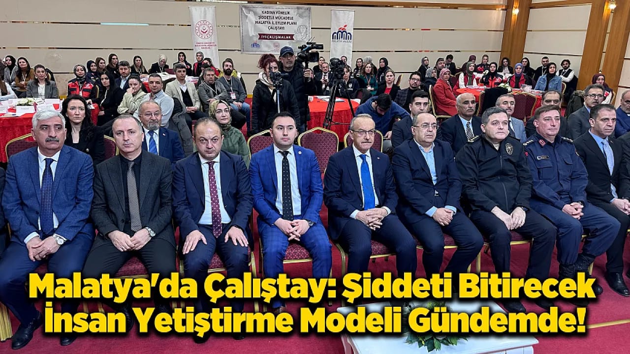 Malatya'da Şiddetle Mücadele Seferberliği: Mesele Siyaset Üstü Ele Alınmalı!