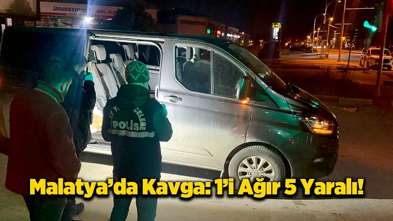 Malatya'da Kanlı Hesaplaşma: Silah ve Bıçaklar Konuştu!