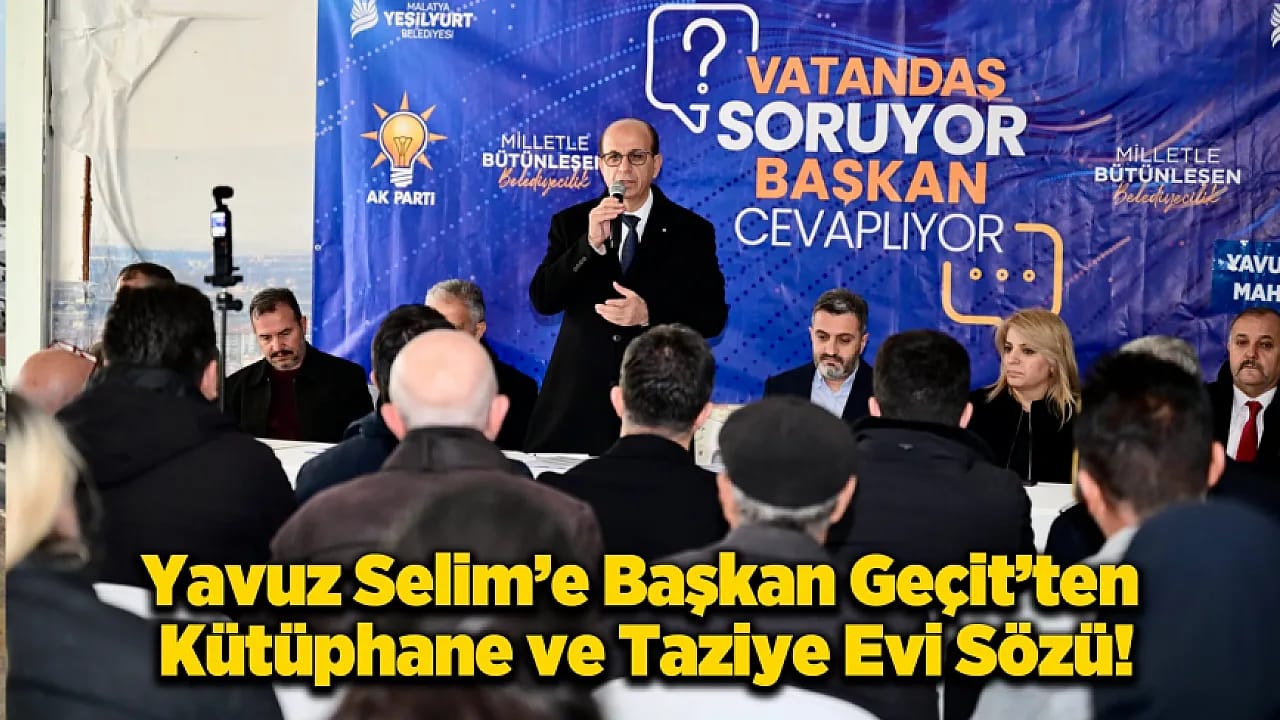 Yeşilyurt'ta Vatandaş Sordu, Başkan Yanıtladı: Mahalleye Yeni Yatırımlar Geliyor!