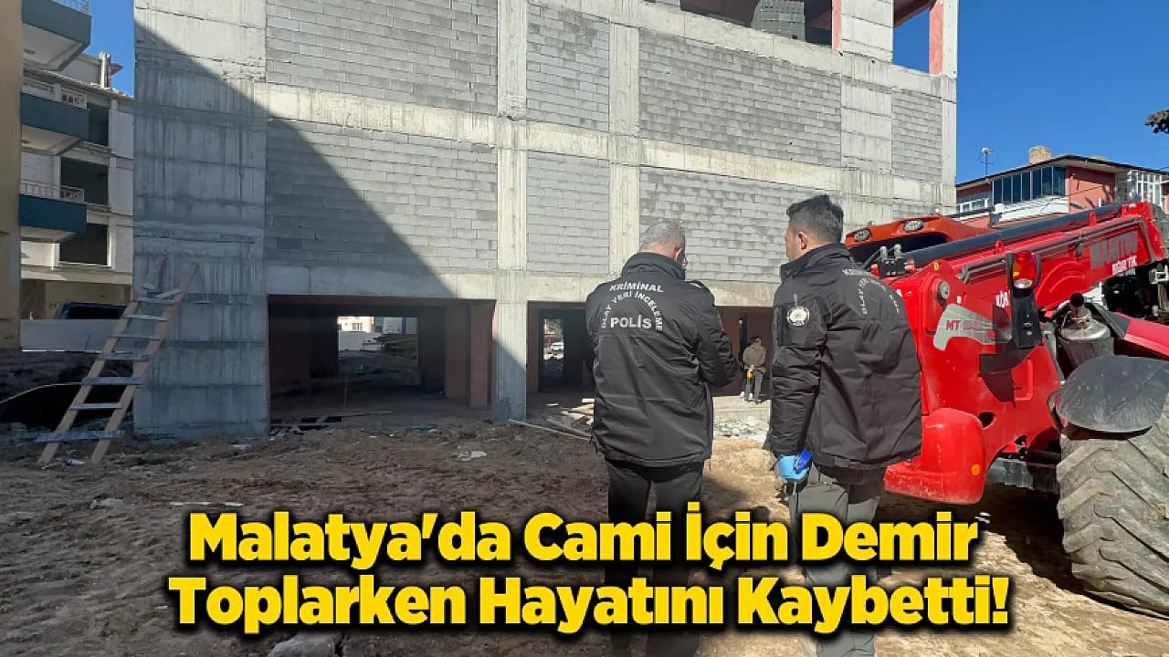 Malatya Yeşilyurt'ta Şüpheli Ölüm: Cami Yardımı İçin Hurda Topluyordu!