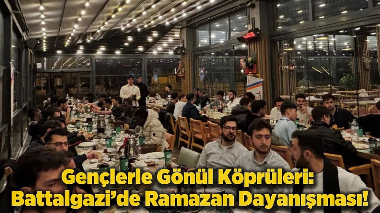 Battalgazi'de Ramazan Sofraları Birlik ve Kardeşliği Pekiştiriyor