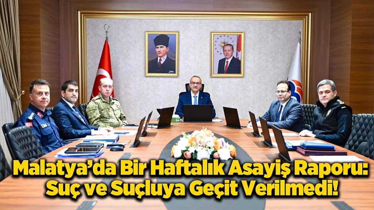 Malatya'da Operasyon: Bir Haftada 122 Aranan Şahıs Yakalandı!