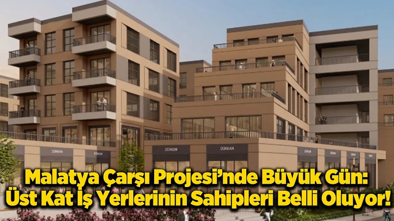 Esnafa Müjde: Battalgazi Çarşı Merkezi'nde İş Yeri Kuraları Canlı Yayında Çekiliyor!