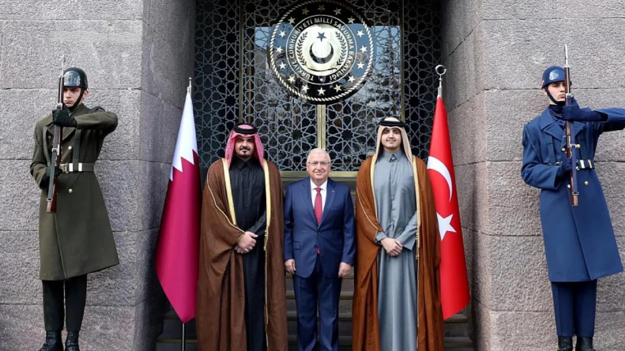 Katar Emiri'nin Kardeşlerinden Bakan Yaşar Güler'e Taziye Ziyareti!