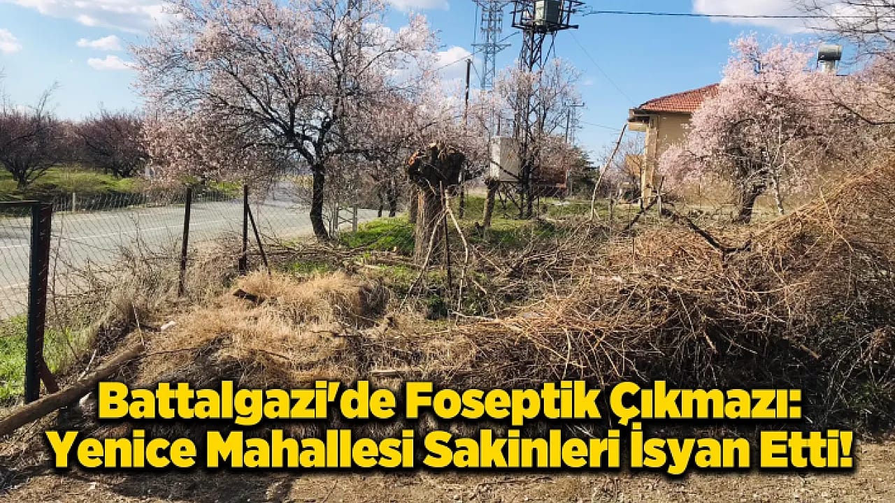 Battalgazi Yenice Mahallesi İsyan Etti: Çukura Bir Çocuk Düşse Hesabını Kim Verecek?