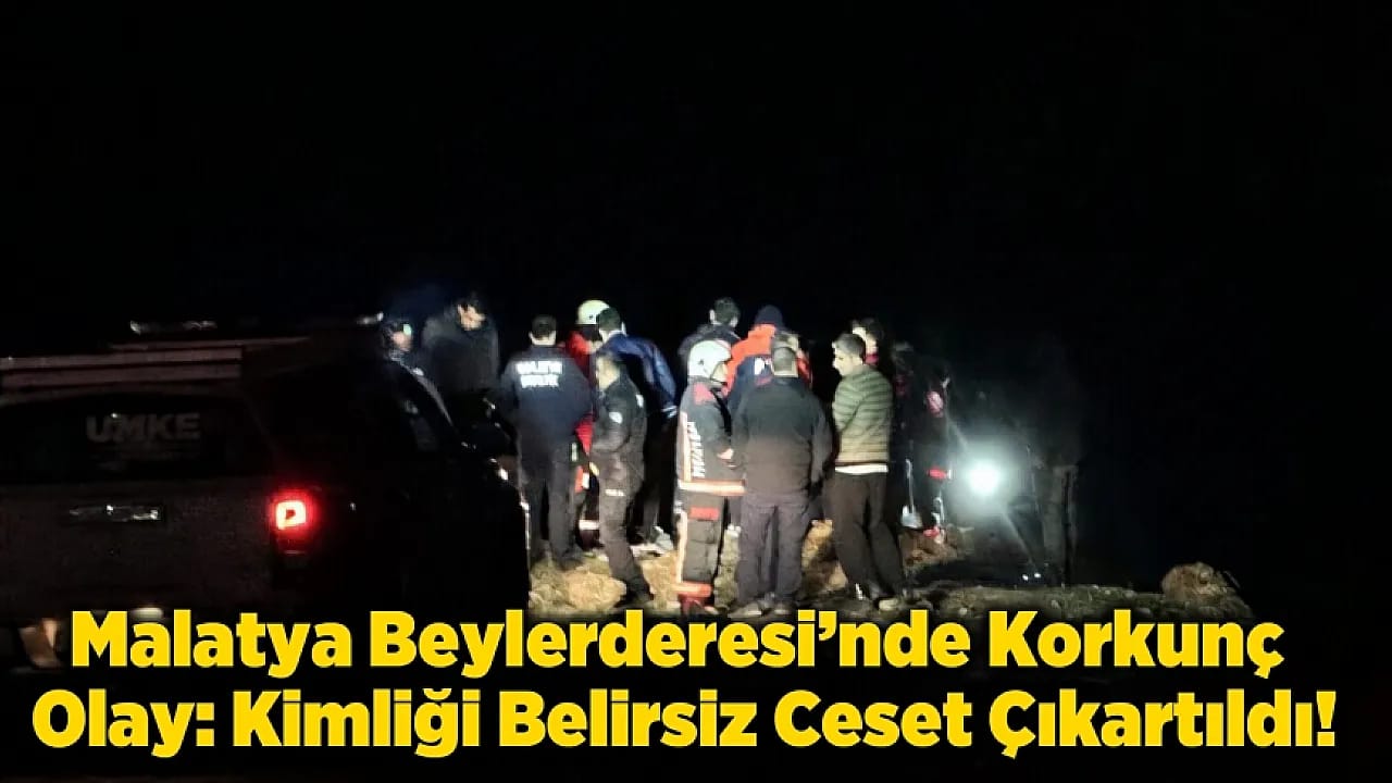 Malatya Beylerderesi Göletinde Şüpheli Ölüm: Erkek Cesedi Bulundu