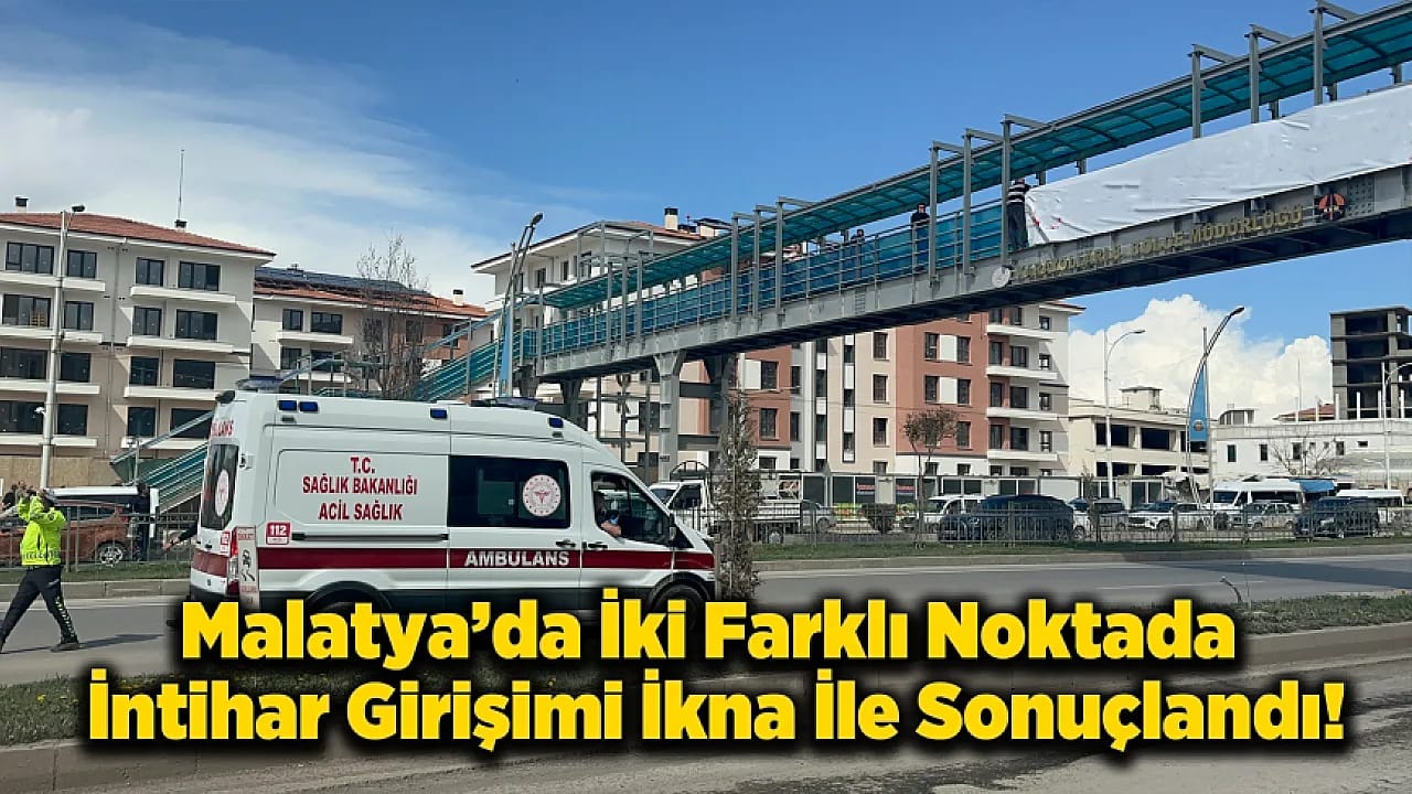 Çevreyolu ve Beylerderesi'nde Ekipler İntihar Girişiminde Bulunan İki Kişiyi İkna Etti!