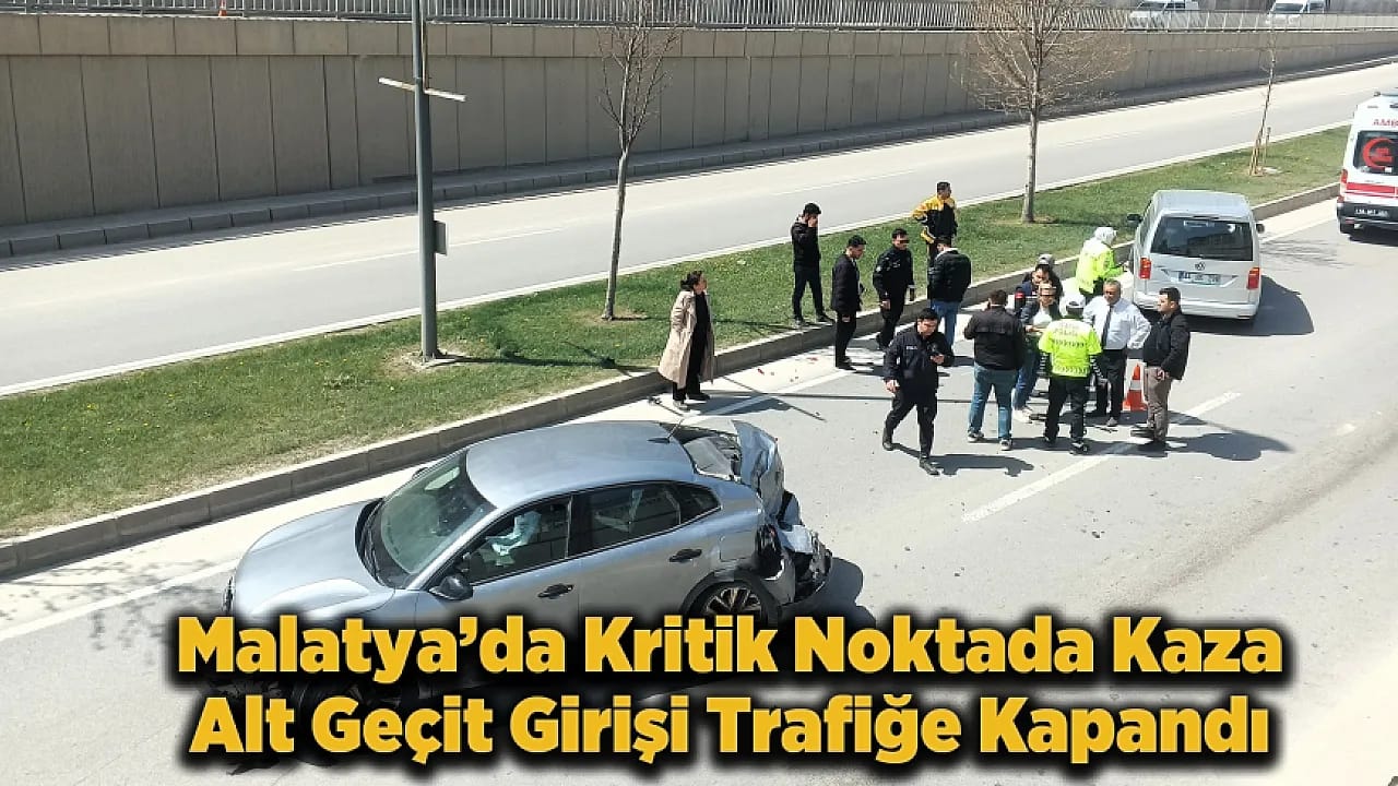 Çevreyolunda Korkutan Kaza! Otomobil Refüje Savruldu, Yaralanan Olmadı
