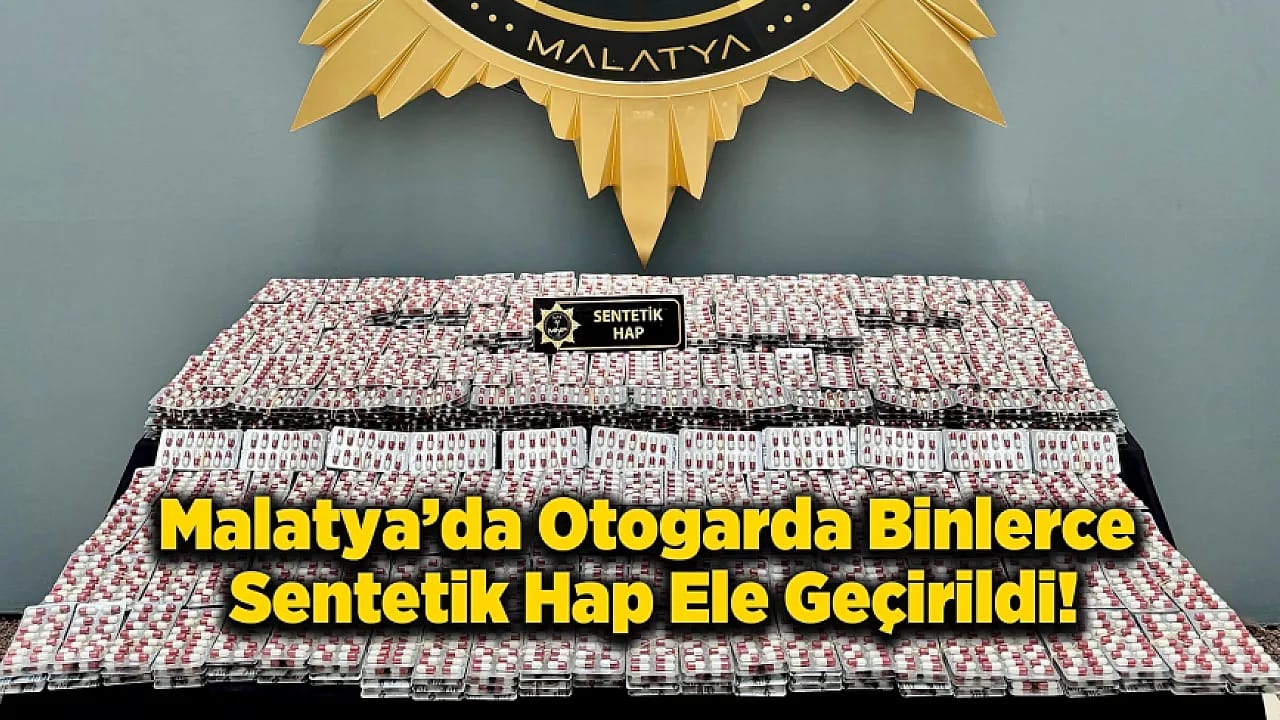 Malatya Otogarı'nda Narkotik Baskını! Valizlerden Binlerce Zehir Çıktı