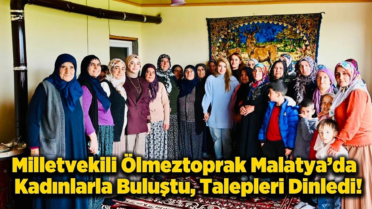 Ölmeztoprak Malatya Sokaklarında! Mahalle Mahalle Gezip Sorunları Dinledi