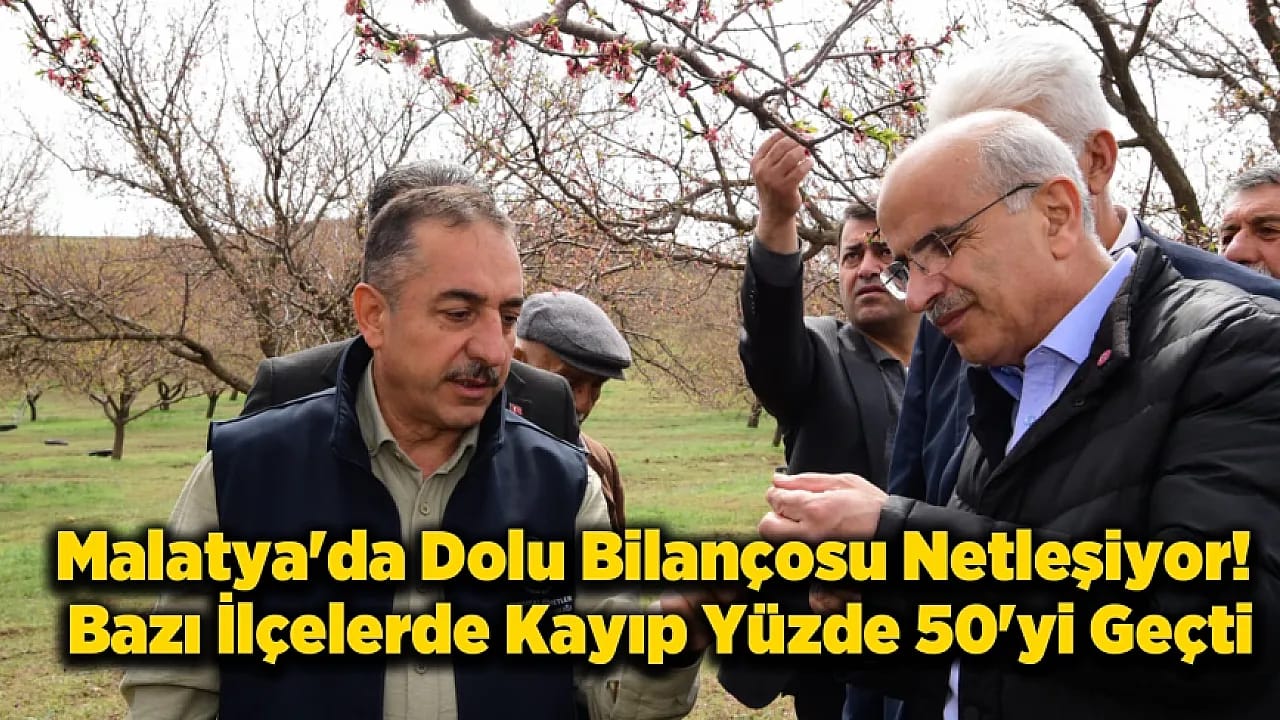 Başkan Sami Er Dolu Mağduru İlçelerde! Hasar Envanteri Çıkarılıyor