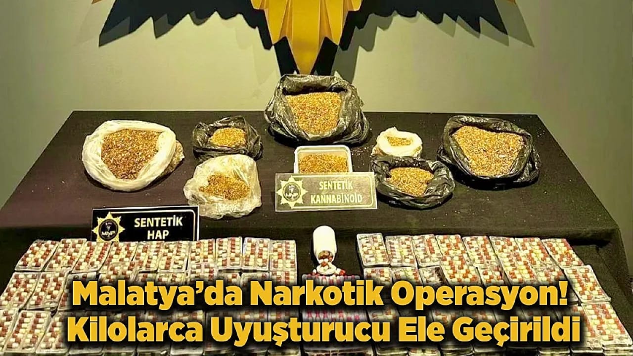 Malatya'da Sokak Satıcılarına Büyük Darbe! Binlerce Hap Bulundu