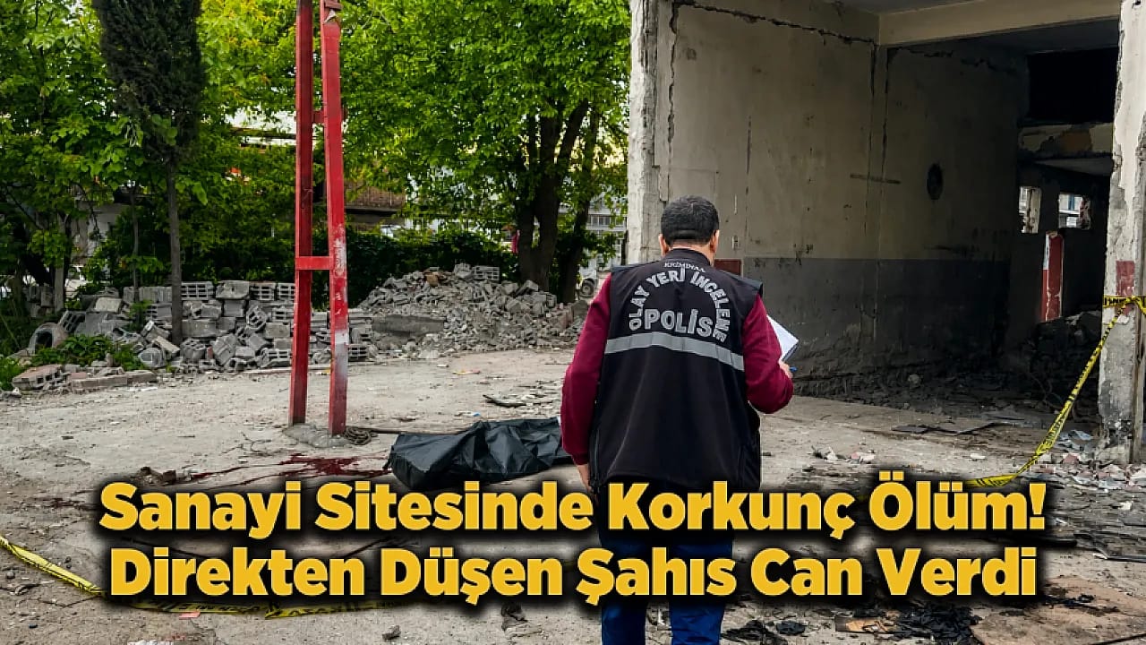 Malatya Sanayi Sitesinde Feci Ölüm! Direkten Düştü Hayatını Kaybetti