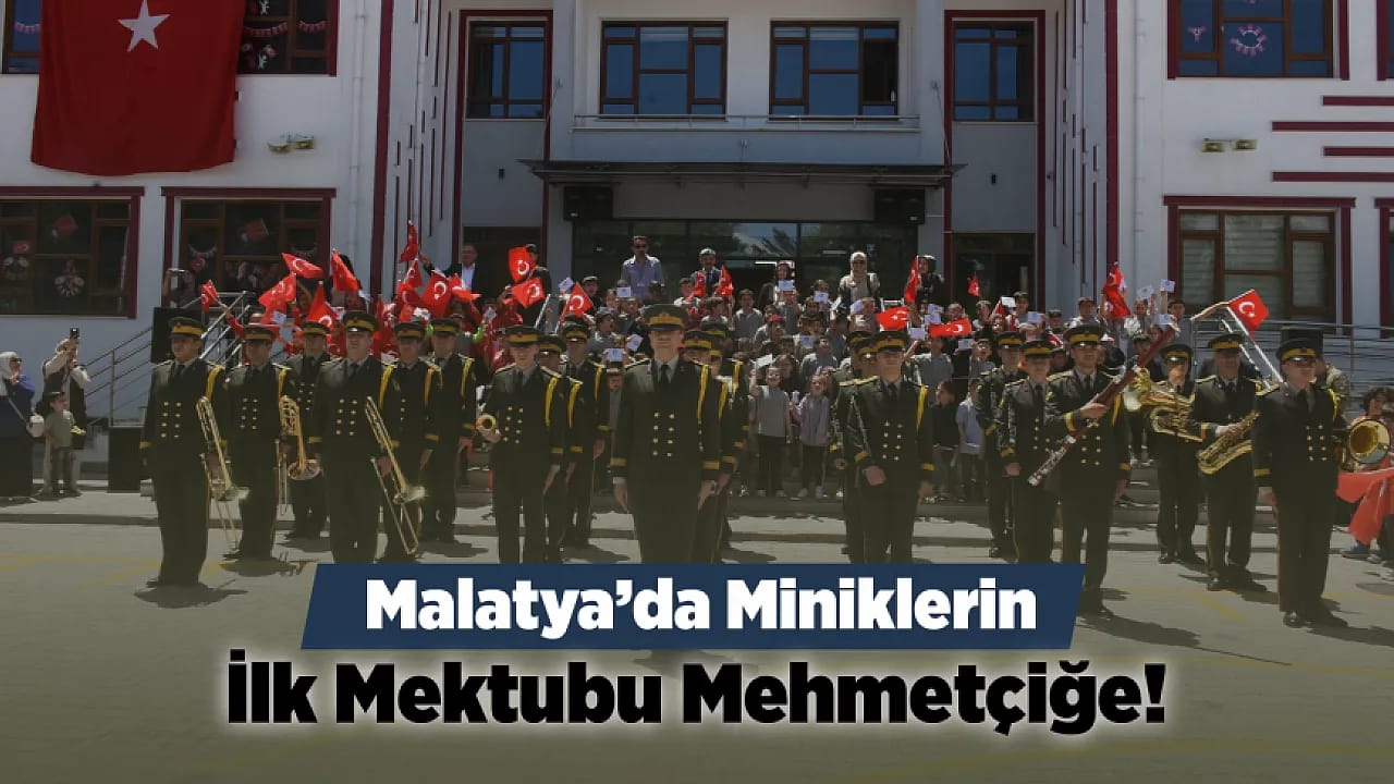 Malatya'da İlk Mektubum Mehmetçiğe Projesi! 2. Ordu Komutanlığı'ndan Öğrencilere Anlamlı Cevap